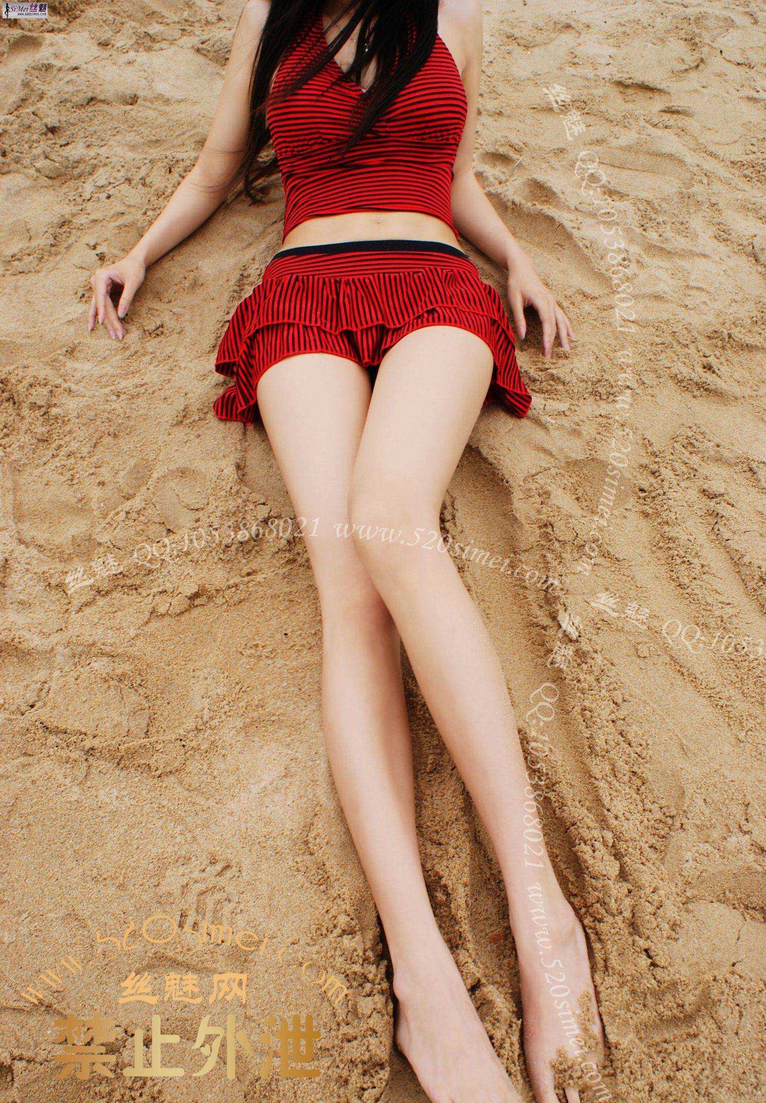 丝魅VIP图片 红色诱惑  10P